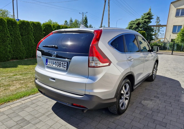 Honda CR-V cena 74900 przebieg: 71000, rok produkcji 2014 z Sulęcin małe 277